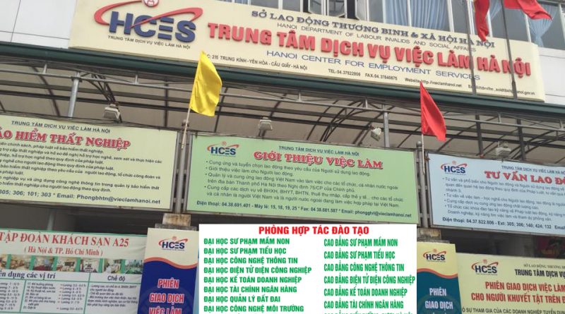 Trung tâm giới thiệu việc làm Hà Nội - Đa ngành nghề